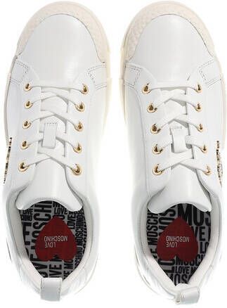 Love Moschino Sneakers Sneakerd Text50 Vitello in white