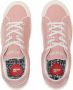 Love Moschino Sneakers Sneakerd Texture50 Vit+Cro in poeder roze - Thumbnail 2
