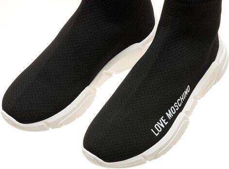 Love Moschino Sneakers met logoprint Zwart - Foto 6