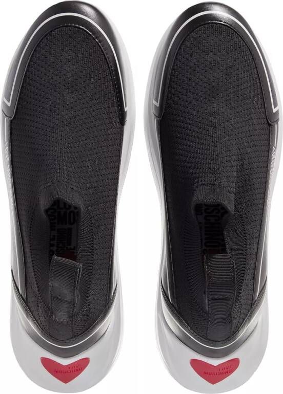 Love Moschino Sneakers Superheart in zwart