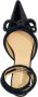 Mach&Mach 'Double Bow' Ballet Flats in zwart - Thumbnail 2