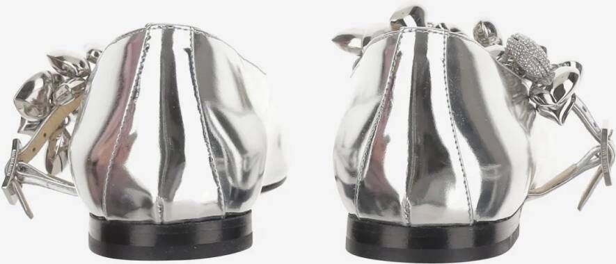 Mach&Mach Low Shoe With Metallic Decoration in zilver