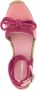 Mach&Mach Sandalen 'Double Bow Pink Riviera' Espadrilles in roze - Thumbnail 2