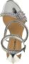Mach&Mach Sandalen 'Lotus' Sandals in zilver - Thumbnail 2