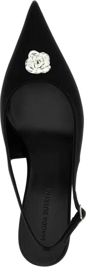 Magda Butrym Hoge hakken Rosetta Slingback in zwart