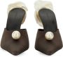 Magda Butrym Slippers & Mules Shaft Mule in bruin - Thumbnail 3