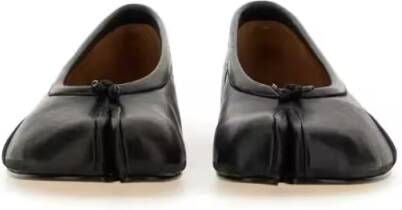 Maison Margiela Ballerina Tabi Flats in zwart