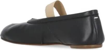 Maison Margiela Black Tabi Ballerinas in zwart