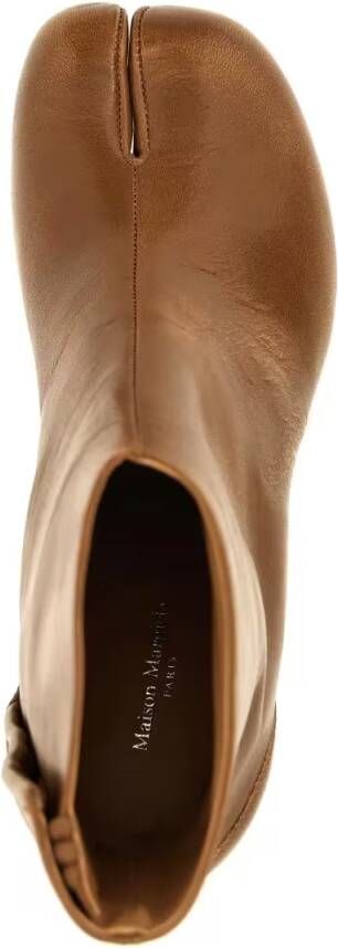 Maison Margiela Boots 'Tabi' Ankle Boots in bruin