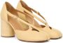 Maison Margiela Hoge hakken Light Beige Tabi Pumps in beige - Thumbnail 2