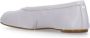 Maison Margiela Lila Leren Ballerina met Tabi-teen Purple Dames - Thumbnail 8