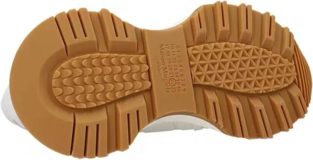 Maison Margiela Low-Top Sneakers Leather Sneakers in wit