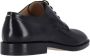 Maison Margiela Low-Top Sneakers Refined Black Leather Derby Shoes With Tabi Detail in zwart - Thumbnail 3
