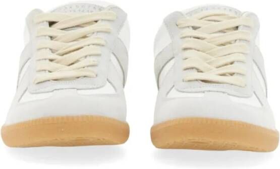 Maison Margiela Low-Top Sneakers Sneaker "Replica" in wit