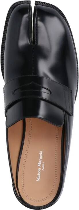 Maison Margiela Sandalen Open-Toe Sandals With Iconic Tabi Detail in zwart