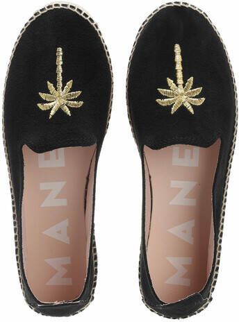 Manebi Espadrilles Slippers in zwart