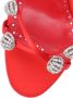 Manolo Blahnik Sandalen "Elsaka" Sandals in rood - Thumbnail 8