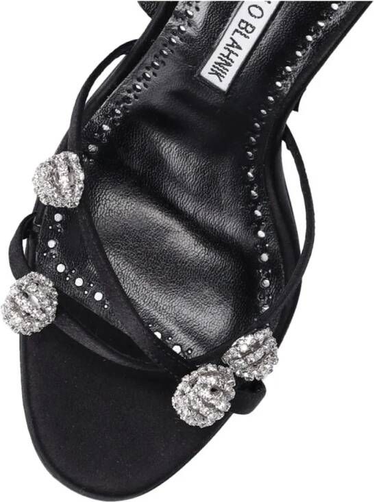Manolo Blahnik Sandalen "Elsaka" Sandals in zwart