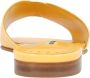 Manolo Blahnik Sandalen Houramu Flat Yellow in geel - Thumbnail 2