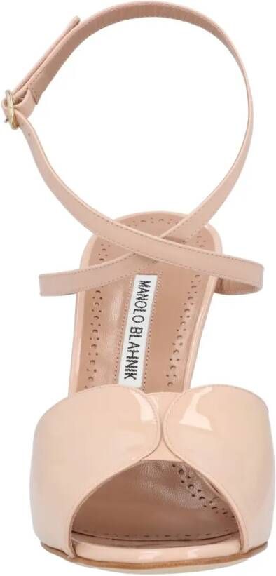 Manolo Blahnik Sandalen Hourani 105 Sandal Beige in beige