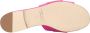 Manolo Blahnik Sandalen Martamod Flat Purple in roze - Thumbnail 3
