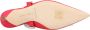 Manolo Blahnik Slippers & Mules Humibamu 050 Black in rood - Thumbnail 4
