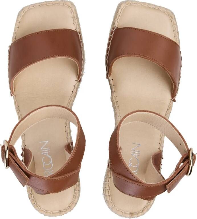 Marc Cain Low-Top Sneakers Espadrille in bruin