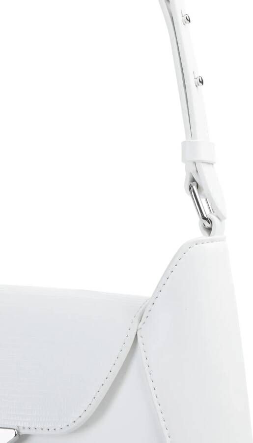 Marc Cain Low-Top Sneakers Schultertasche in wit