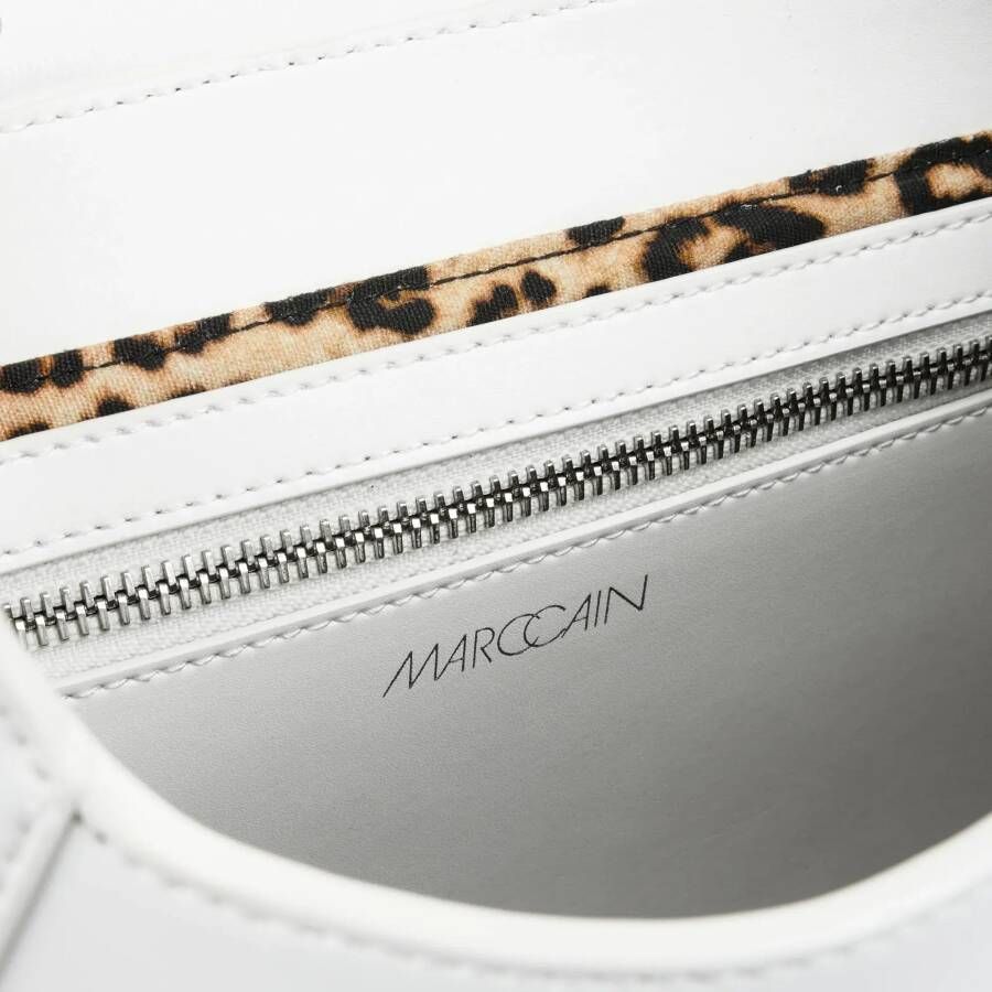 Marc Cain Low-Top Sneakers Schultertasche in wit