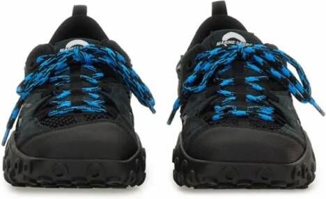 Marine Serre Low-Top Sneakers "Ms Rise Ii" Sneaker in zwart