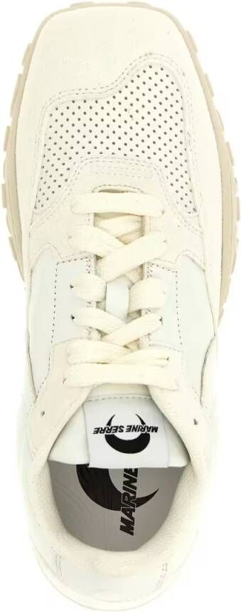 Marine Serre Low-Top Sneakers 'Ms Rise' Sneakers in wit