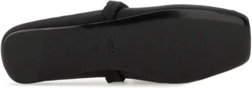 Marni "Little Bow Ballerina Sabot in zwart