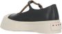 Marni Leren mary jane schoenen Black Dames - Thumbnail 8