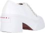 Marni Low-Top Sneakers "Heel Sneakers" – White in wit - Thumbnail 2