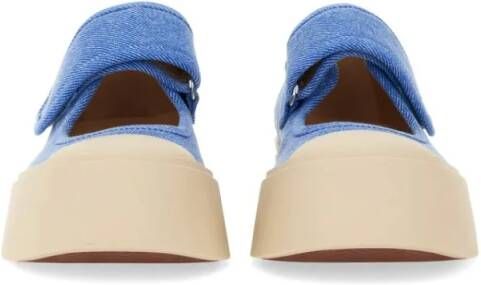 Marni Low-Top Sneakers Mary Jane Sneakers in blauw