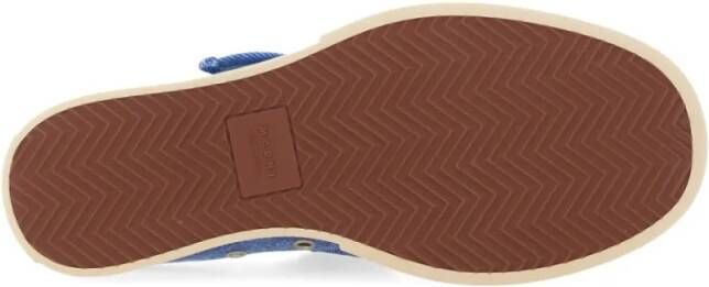 Marni Low-Top Sneakers Mary Jane Sneakers in blauw