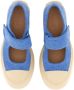 Marni Low-Top Sneakers Mary Jane Sneakers in blauw - Thumbnail 4