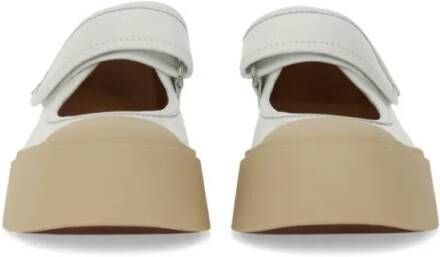Marni Low-Top Sneakers Mary Jane Sneakers in wit