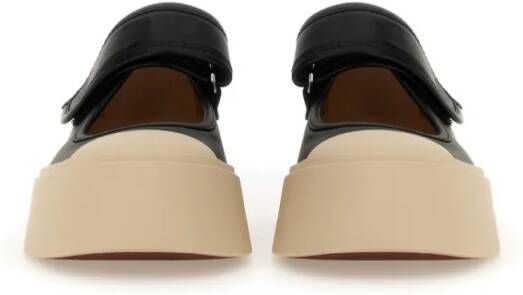 Marni Low-Top Sneakers Mary Jane Sneakers in zwart