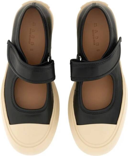 Marni Low-Top Sneakers Mary Jane Sneakers in zwart