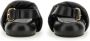 Marni Sandalen Black Leather Sandals With Knotted Upper in zwart - Thumbnail 2