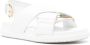 Marni Sandalen Fussbett Criscross Sandal White in wit - Thumbnail 2