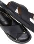 Marni Sandalen Leather Sandals With Rear Belt Fastening in zwart - Thumbnail 4