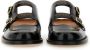 Marni Slippers & Mules Black Calf Leather Sabots in zwart - Thumbnail 2