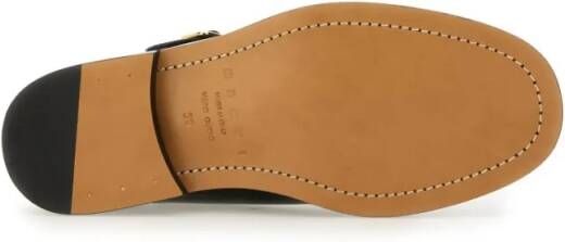 Marni Slippers & Mules Black Calf Leather Sabots in zwart