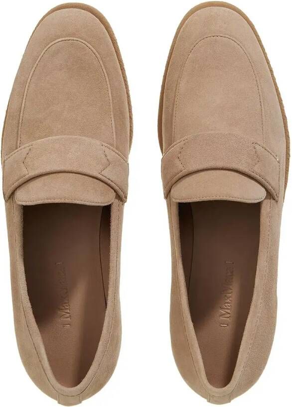 Max Mara Loafers Softmoc in beige