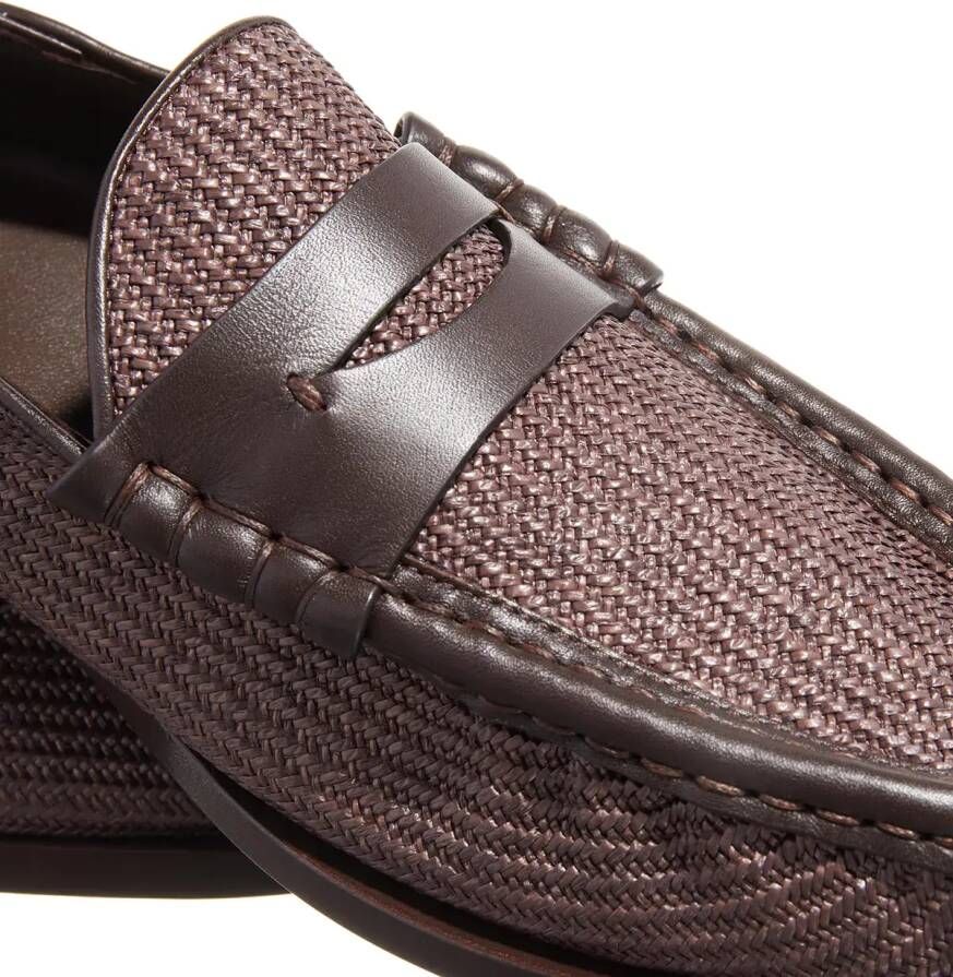 Max Mara Loafers Strawloafer in bruin