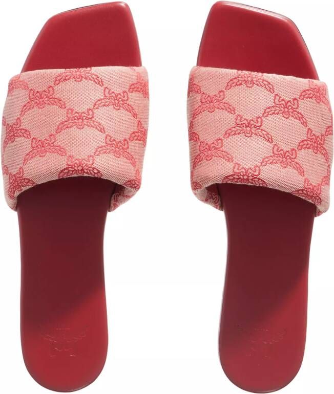 MCM Slippers & Mules Valentine's Day Flat Sandals in rood