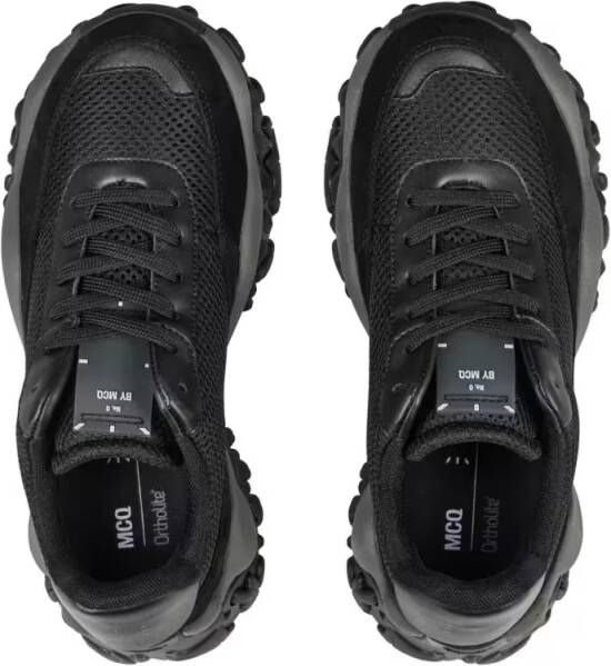 McQ Low-Top Sneakers Icon 0 Crimp Low Sneakers in zwart