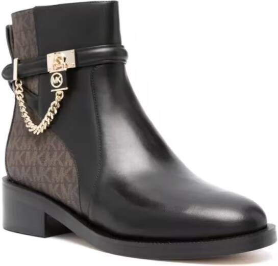 Michael Kors Boots & laarzen Hamilton Flat Bootie in zwart